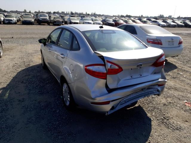 3FADP4AJ0KM118597 - 2019 FORD FIESTA S SILVER photo 3