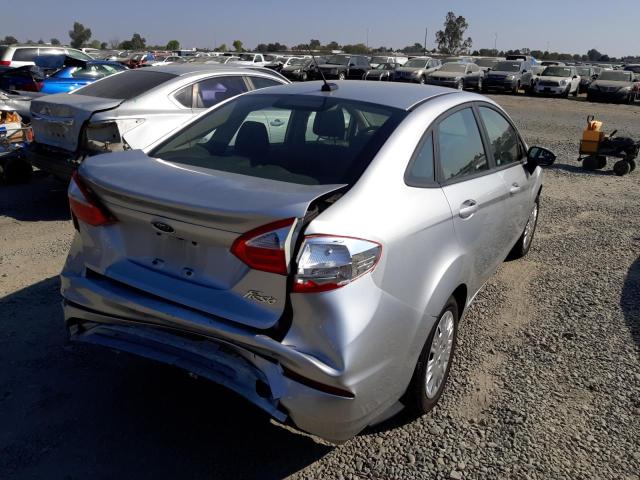 3FADP4AJ0KM118597 - 2019 FORD FIESTA S SILVER photo 4