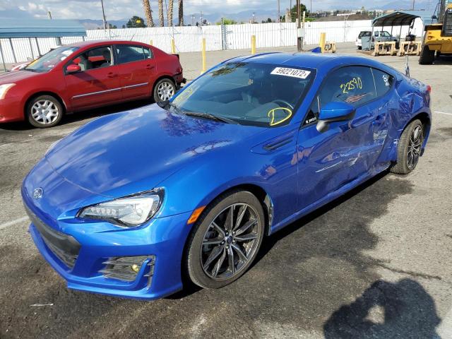 JF1ZCAC10L8700976 - 2020 SUBARU BRZ LIMITE BLUE photo 2