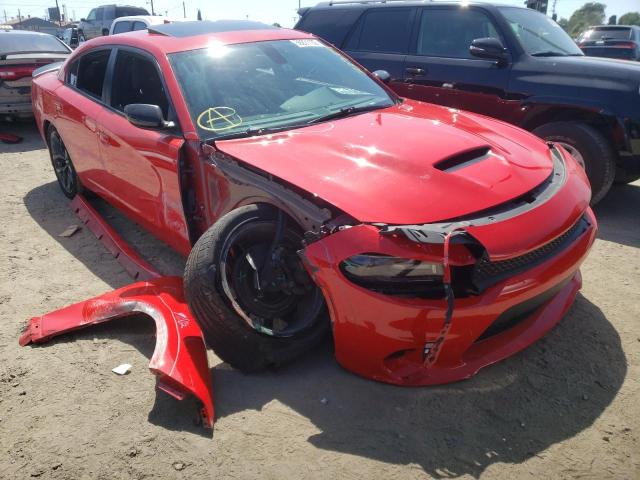 2C3CDXHG4LH238708 - 2020 DODGE CHARGER GT RED photo 1