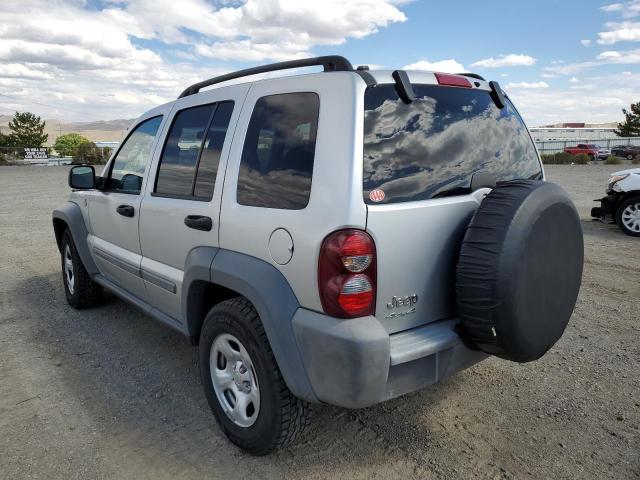 1J4GL48K95W692230 - 2005 JEEP LIBERTY SP SILVER photo 3