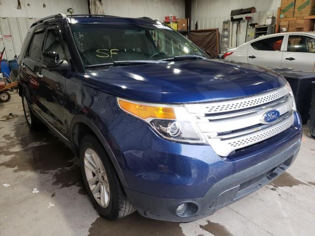 1FMHK8D86CGA19056 - 2012 FORD EXPLORER X BLUE photo 1