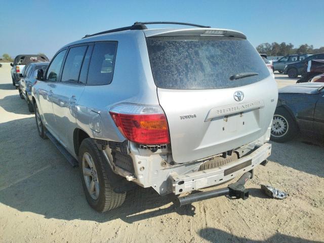 JTEDS41A382035041 - 2008 TOYOTA HIGHLANDER SILVER photo 3