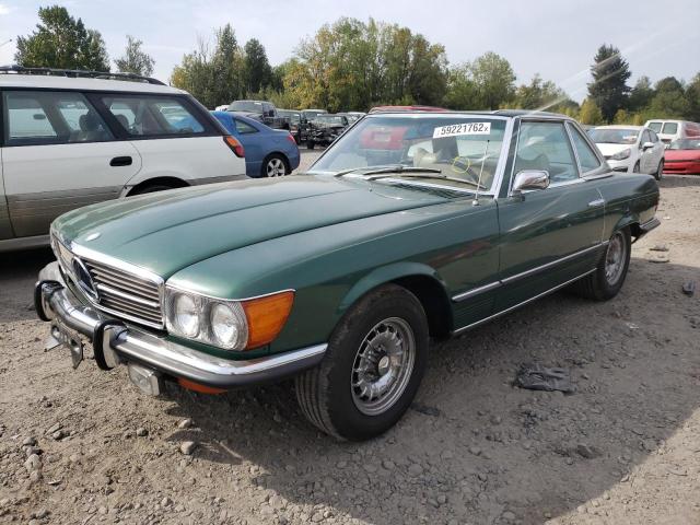 10704412001697 - 1972 MERCEDES-BENZ 450 SL GREEN photo 2