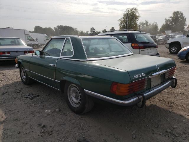 10704412001697 - 1972 MERCEDES-BENZ 450 SL GREEN photo 3