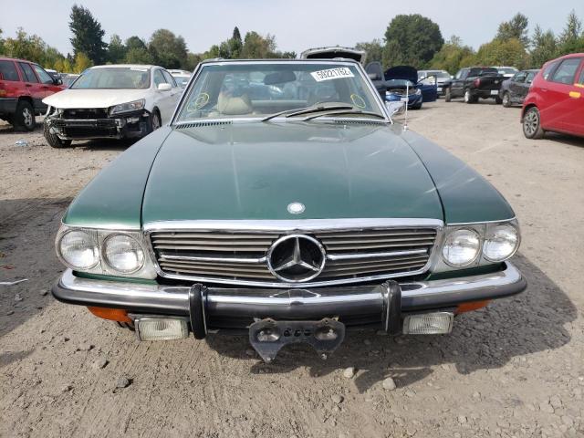 10704412001697 - 1972 MERCEDES-BENZ 450 SL GREEN photo 9