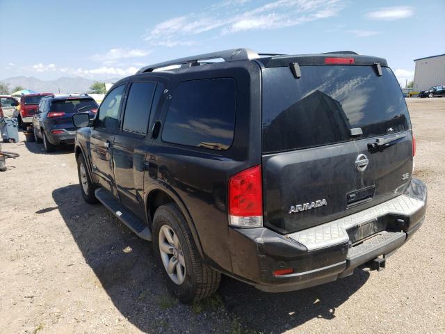 5N1AA08C18N601962 - 2008 NISSAN ARMADA SE BLACK photo 3