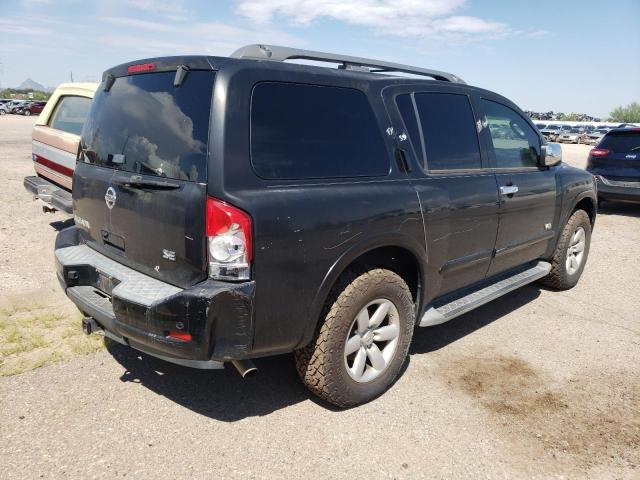 5N1AA08C18N601962 - 2008 NISSAN ARMADA SE BLACK photo 4