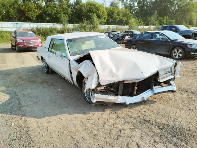 1G6AL5783EE609133 - 1984 CADILLAC ELDORADO WHITE photo 1