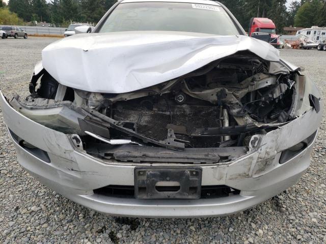 5J6TF2H55AL009567 - 2010 HONDA ACCORD CRO SILVER photo 9