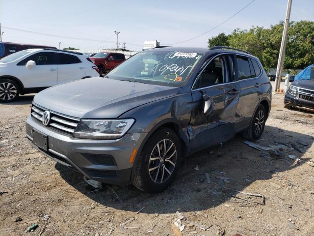 3VV2B7AX1KM164818 - 2019 VOLKSWAGEN TIGUAN SE GRAY photo 2