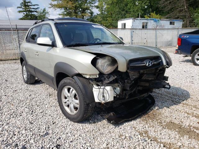 KM8JN12D57U669987 - 2007 HYUNDAI TUCSON SE GREEN photo 1