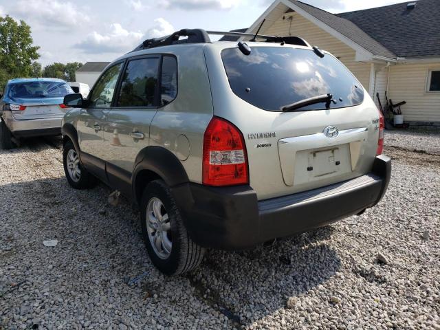 KM8JN12D57U669987 - 2007 HYUNDAI TUCSON SE GREEN photo 3