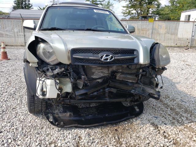 KM8JN12D57U669987 - 2007 HYUNDAI TUCSON SE GREEN photo 9