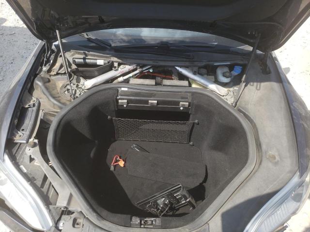 5YJSA1S18EFP65094 - 2014 TESLA MODEL S Մոխրագույն լուսանկար 7