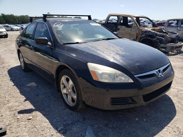 1HGCM65857A003467 - 2007 HONDA ACCORD EX BLACK photo 1