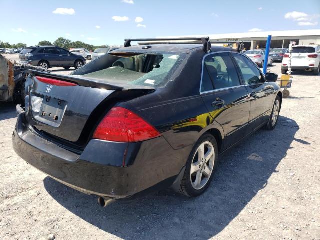 1HGCM65857A003467 - 2007 HONDA ACCORD EX BLACK photo 4