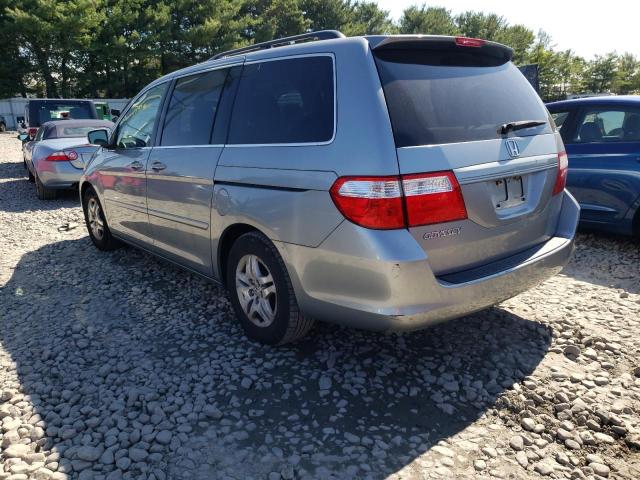 5FNRL38696B053699 - 2006 HONDA ODYSSEY EX TURQUOISE photo 3