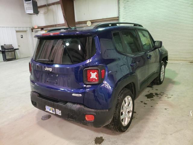 ZACCJBBB5HPG44393 - 2017 JEEP RENEGADE L BLUE photo 4