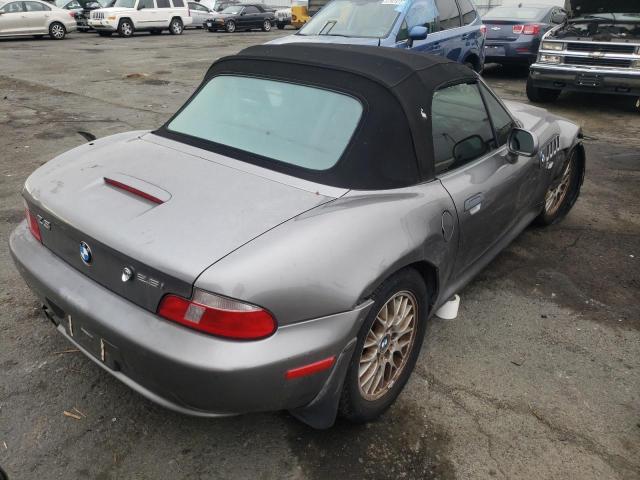 WBACN33401LK48437 - 2001 BMW Z3 2.5 GRAY photo 4