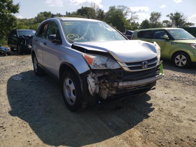 5J6RE4H31AL063813 - 2010 HONDA CR-V LX SILVER photo 9