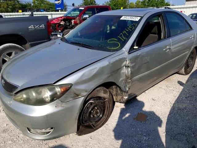 4T1BE32K35U612912 - 2005 TOYOTA CAMRY LE SILVER photo 9
