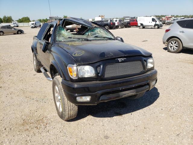 5TESN92N12Z037665 - 2002 TOYOTA TACOMA XTR BLACK photo 1