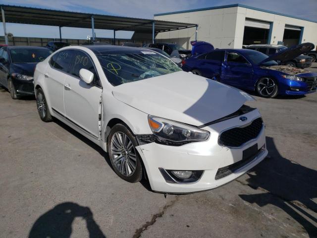 KNALN4D79F5175918 - 2015 KIA CADENZA PR WHITE photo 1