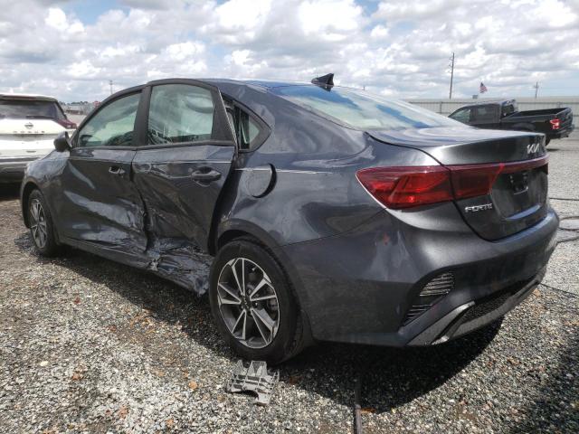 3KPF24AD1NE458187 - 2022 KIA FORTE FE GRAY photo 3