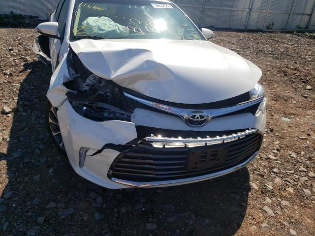 4T1BK1EB5GU229971 - 2016 TOYOTA AVALON XLE WHITE photo 9