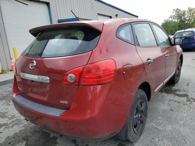 JN8AS5MV8BW255193 - 2011 NISSAN ROGUE RED photo 4