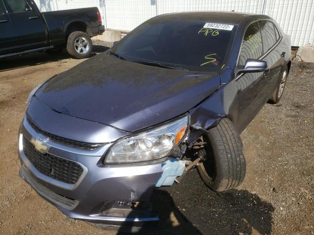 1G11C5SL9EF185940 - 2014 CHEVROLET MALIBU 1LT 蓝色 照片 2