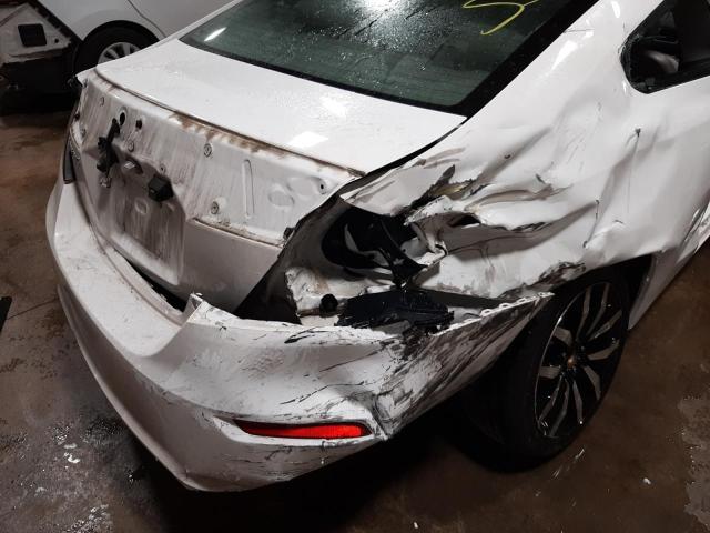 2HGFG3B01FH525448 - 2015 HONDA CIVIC EXL 白色 照片 9