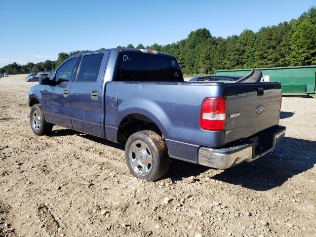 1FTRW12W44KD37374 - 2004 FORD F150 SUPER BLUE photo 3