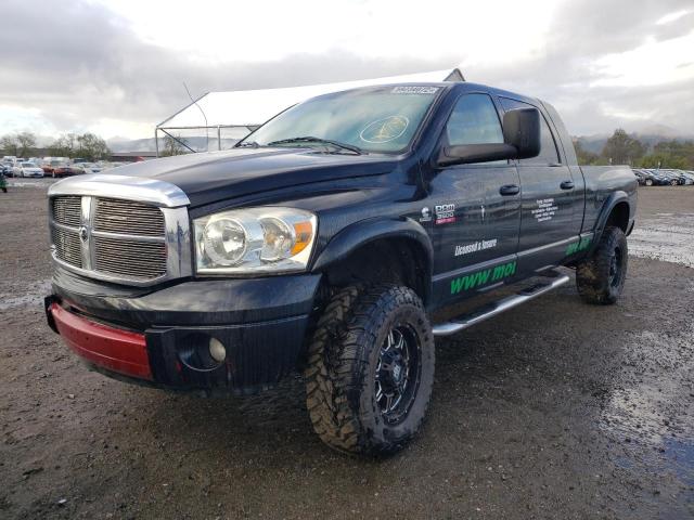 3D7MX39A18G193802 - 2008 DODGE RAM 3500 BLACK photo 2