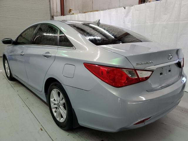 5NPEB4ACXDH567566 - 2013 HYUNDAI SONATA GLS BLUE photo 3