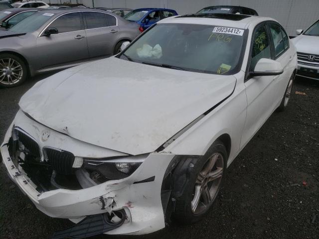 WBA3C3G54ENS68094 - 2014 BMW 320 I XDRI WHITE photo 2