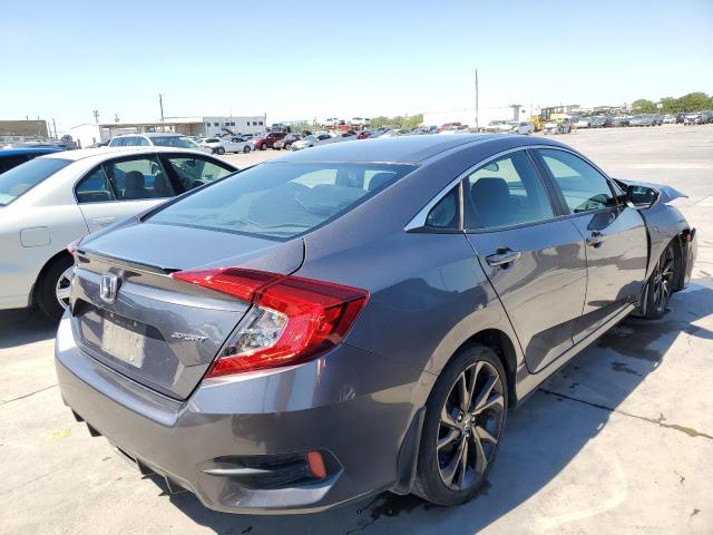 19XFC2F88KE039486 - 2019 HONDA CIVIC SPOR GRAY photo 4