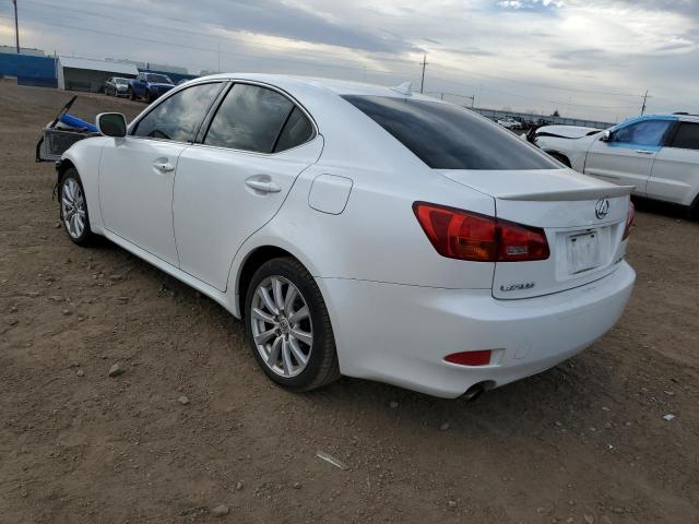 JTHCK262185023599 - 2008 LEXUS IS 250 WHITE photo 3