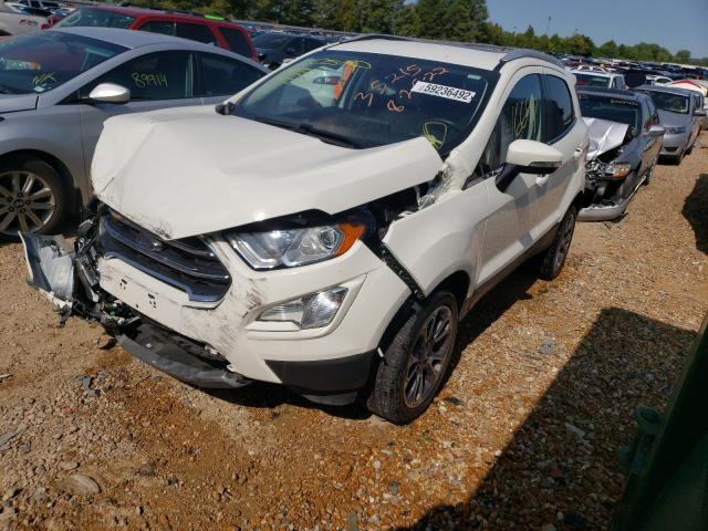 MAJ6S3KL0LC384030 - 2020 FORD ECOSPORT T WHITE photo 2