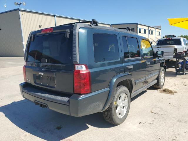 1J8HG48NX6C199130 - 2006 JEEP COMMANDER 绿色 照片 4
