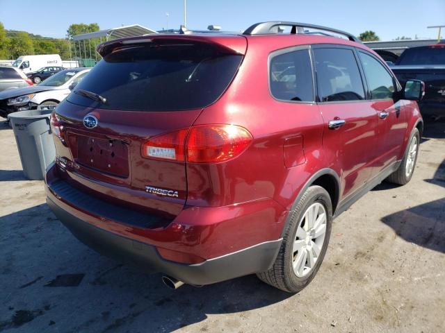 4S4WX9GD1A4402926 - 2010 SUBARU TRIBECA LI RED photo 4