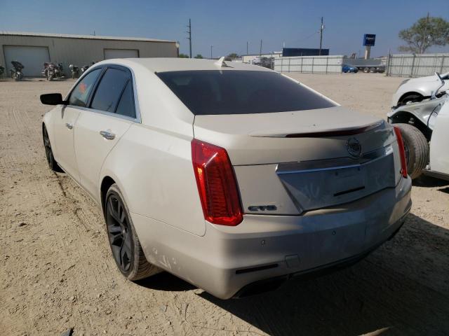 1G6AV5S87E0163180 - 2014 CADILLAC CTS VSPORT CREAM photo 3