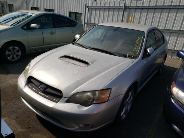 4S3BL686454209673 - 2005 SUBARU LEGACY SILVER photo 2