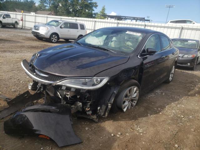 1C3CCCCG8FN655473 - 2015 CHRYSLER 200 C BROWN photo 2