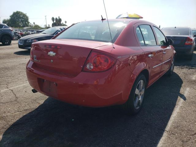 1G1AD5F57A7140959 - 2010 CHEVROLET COBALT 1LT RED photo 4