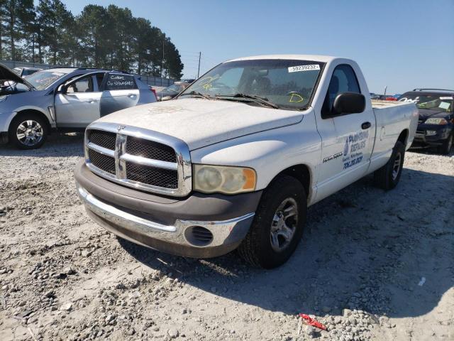 1D7HA16N92J130421 - 2002 DODGE RAM 1500 WHITE photo 2