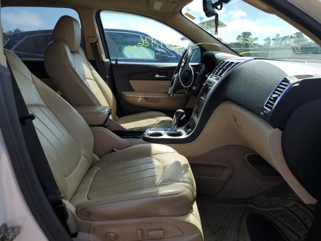 1GKLVNED6AJ175067 - 2010 GMC ACADIA SLT თეთრი ფოტო 5