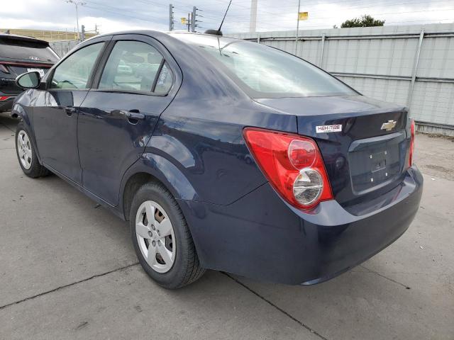 1G1JA5SH7F4200661 - 2015 CHEVROLET SONIC LS BLUE photo 3