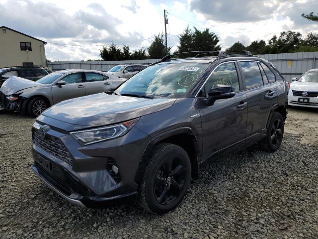 JTMEWRFV4LJ042682 - 2020 TOYOTA RAV4 XSE CHARCOAL photo 2